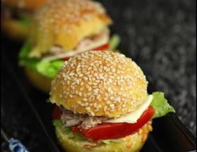 吃汉堡迷你瓜,创意美食新体验